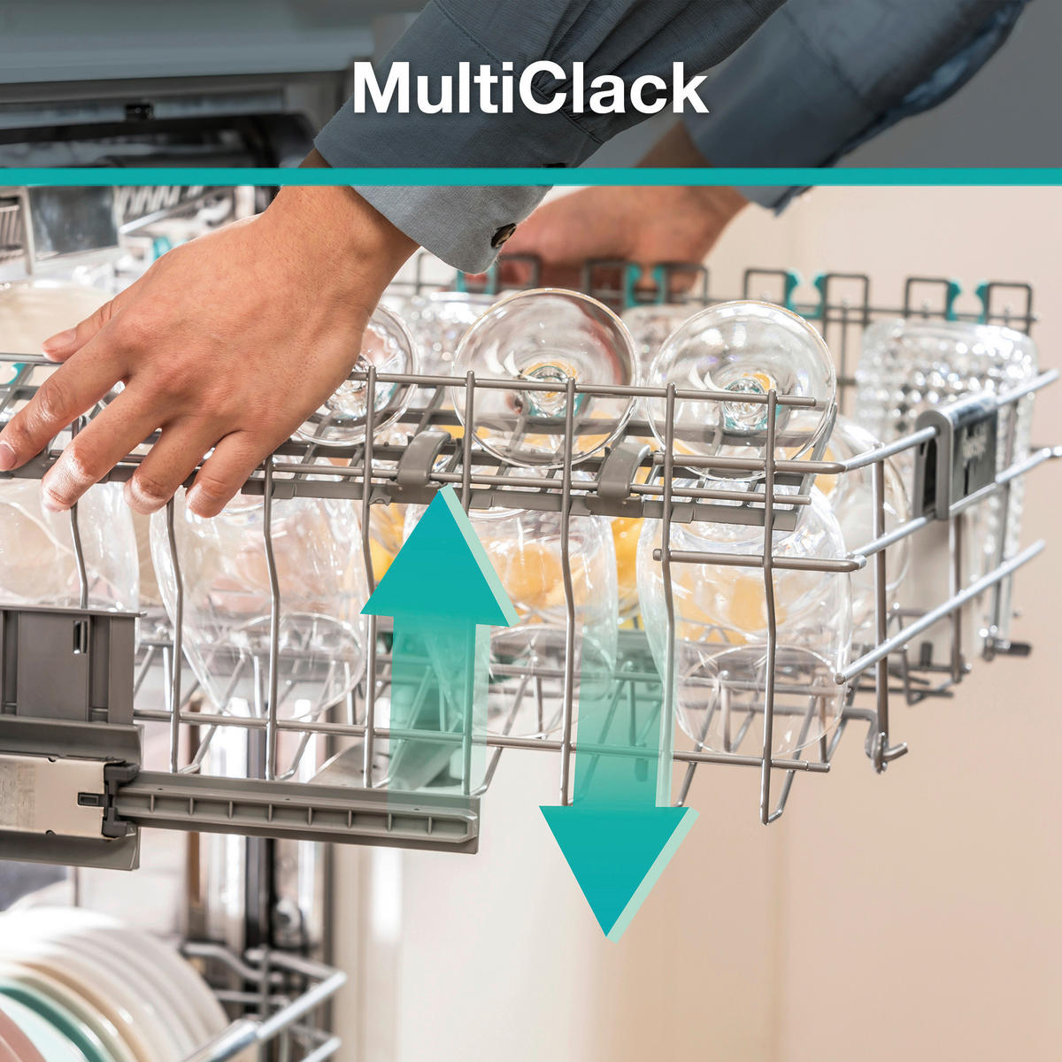 GESCHIRRSPÜLER GI673B90X  - Edelstahlfarben, Trend, Kunststoff/Metall (59,8/81,6/57,5cm) - Gorenje