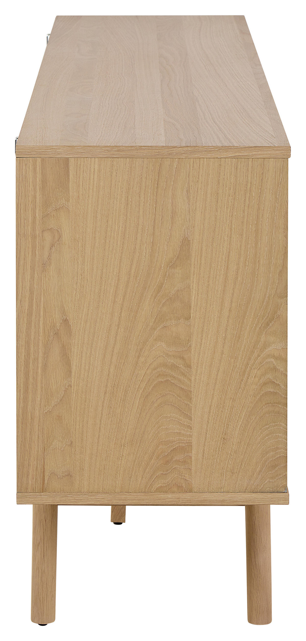 SKÄNK 180/75/40 cm  - vit/ekfärgad, Design, trämaterial (180/75/40cm) - MID.YOU