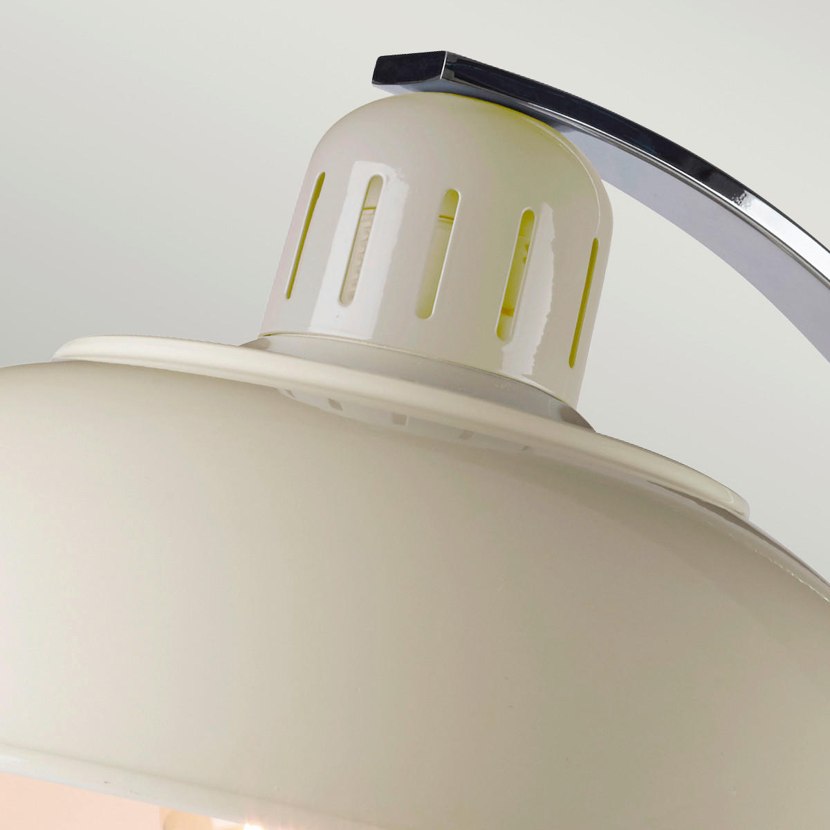 TISCHLEUCHTE - Creme, Konventionell, Metall (30/46/36cm) - Elstead Lighting