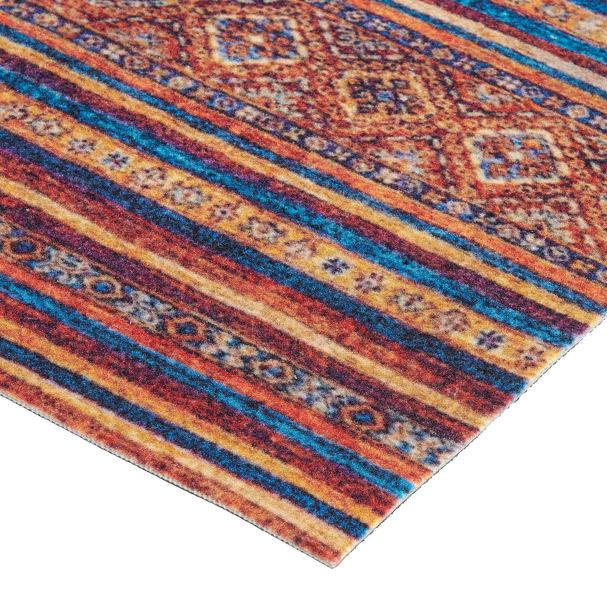 LÄUFER 60/150 cm Ethnic Multicolor  - Multicolor, LIFESTYLE, Kunststoff/Textil (60/150cm) - Esposa