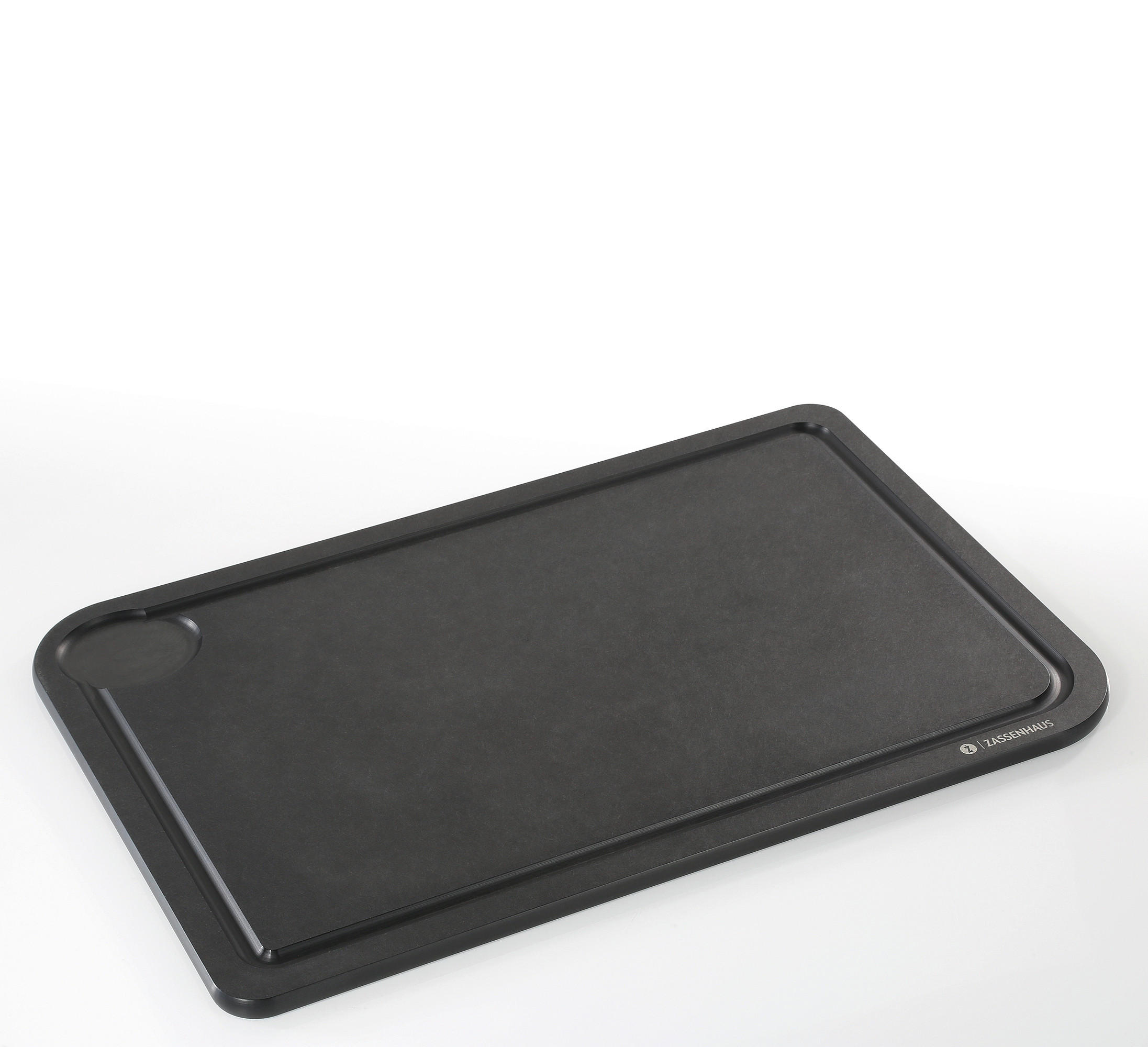 Zassenhaus Schneidebrett Comfort Plus Schwarz 27.5x0.9x42 cm