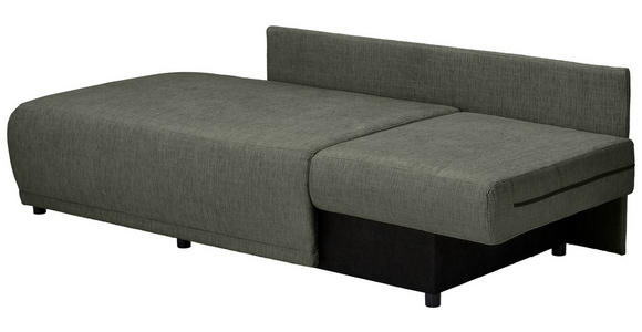 CHAISELONGUE Chenille Dunkelgrün - Dunkelgrün/Schwarz, KONVENTIONELL, Kunststoff/Textil (171/73/93cm) - Carryhome