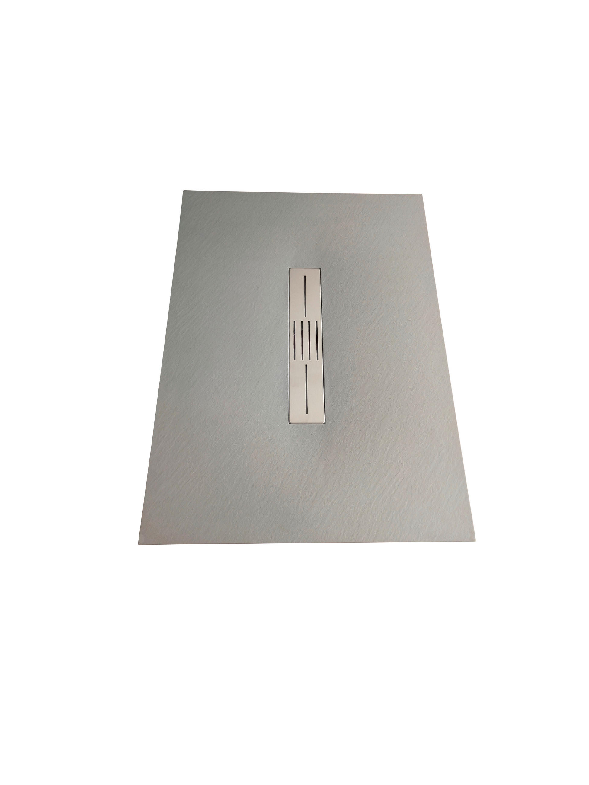 DUSCHTASSE Grau   - Grau, Basics, Kunststoff (170/2,6/80cm)