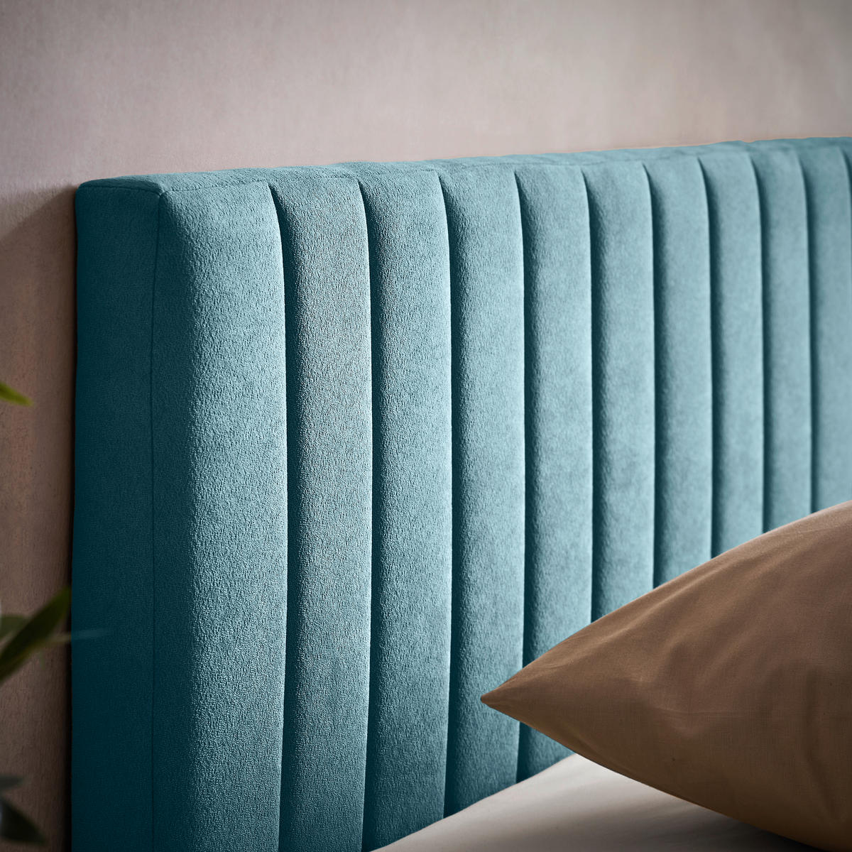 BOXBETT 180/200 cm  in Hellblau  - Schwarz/Hellblau, KONVENTIONELL, Kunststoff/Textil (180/200cm) - Boxxx