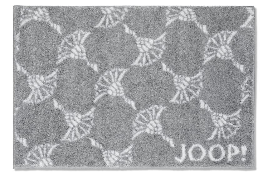 Joop! Badteppich New Cornflower Allover Grau 60x90 cm