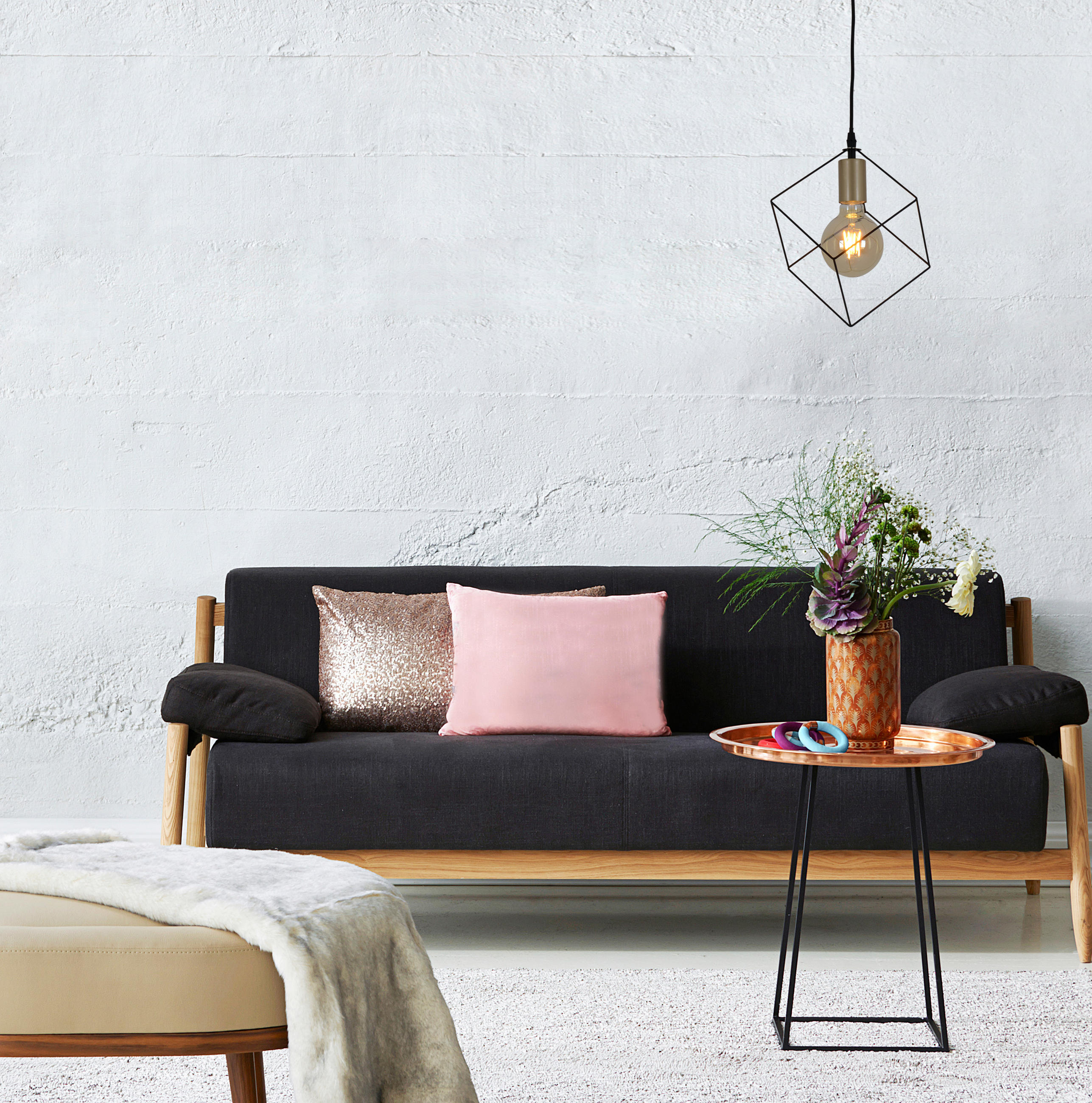 HÄNGELEUCHTE 16/118 cm   - Goldfarben, Design, Kunststoff/Metall (16/118cm) - Näve