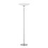 LED-STEHLEUCHTE - Nickelfarben, Design, Metall (47/180cm) - BANKAMP