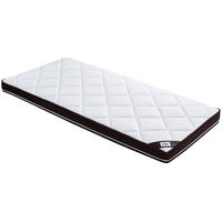 Topper Luxe 90/200 cm Höhe ca. 10 cm  - Weiß, Textil (90/200cm) - Ele