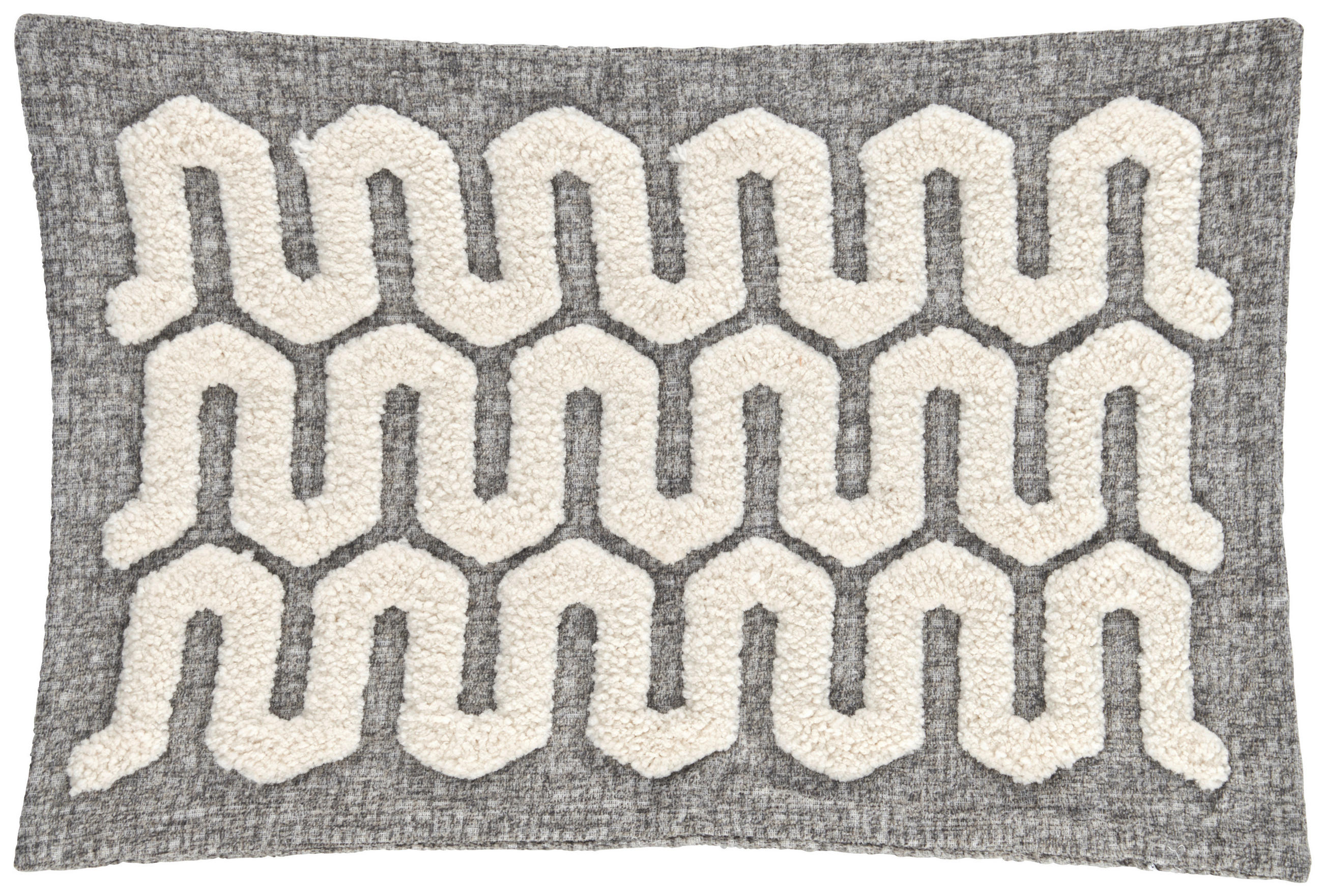 ZIERKISSEN  40/60 cm   - Grau, KONVENTIONELL, Textil (40/60cm) - Esposa