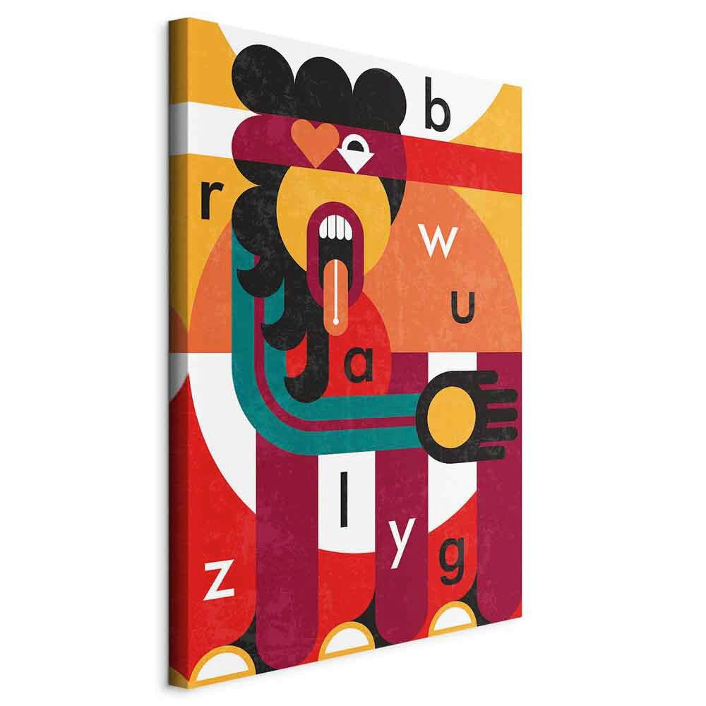 Leinwandbild Art Of Design Multicolor B: 80 Cm