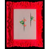 KUNSTDRUCK 44/54 cm  - Rot/Schwarz, Trend, Papier/Kunststoff (44/54cm) - Monee