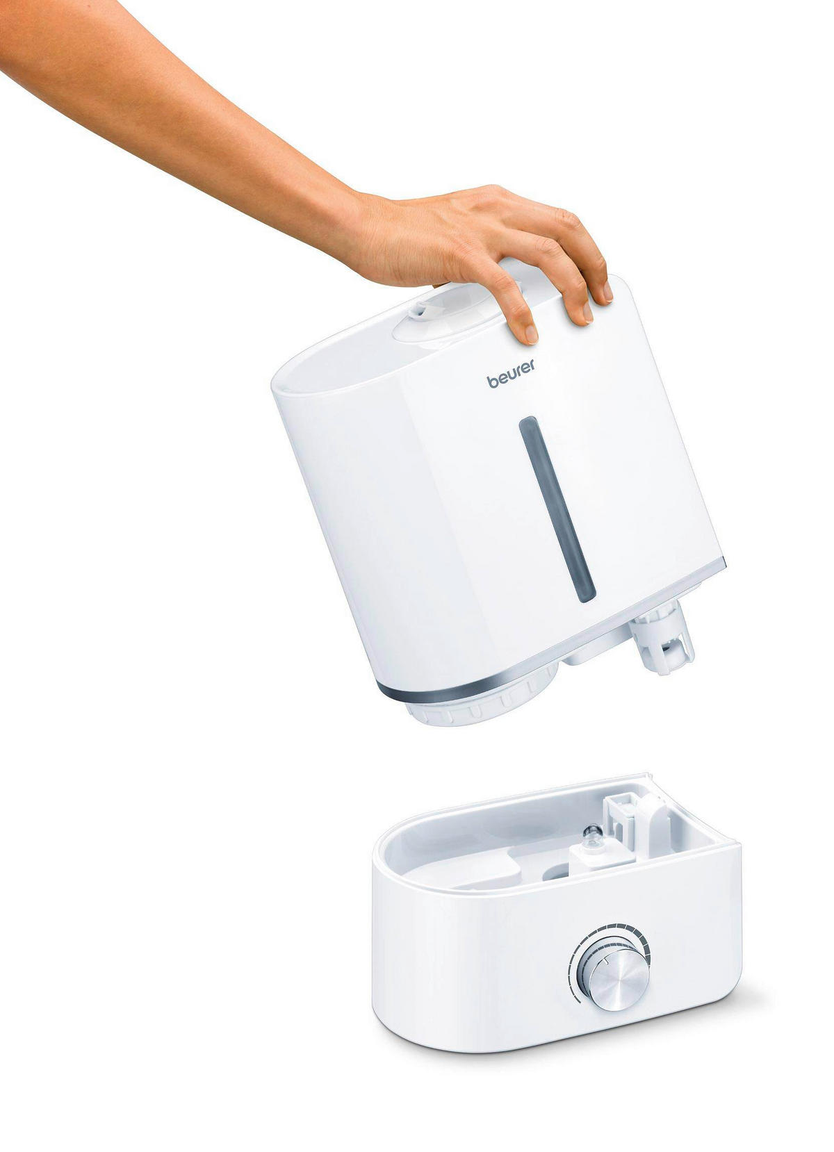 LUFTBEFEUCHTER  - Weiss, Basics (25.6/35/19cm) - Beurer