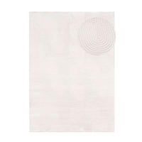 WEBTEPPICH Wohnzimmer 60/120 cm Homestyle Creme rechteckig  - Creme, Design, Textil (60/120cm) - Novel