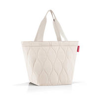 NÁKUPNÍ TAŠKA šedobílá - šedobílá, Basics, textil (51/30,5/26cm) - Reisenthel