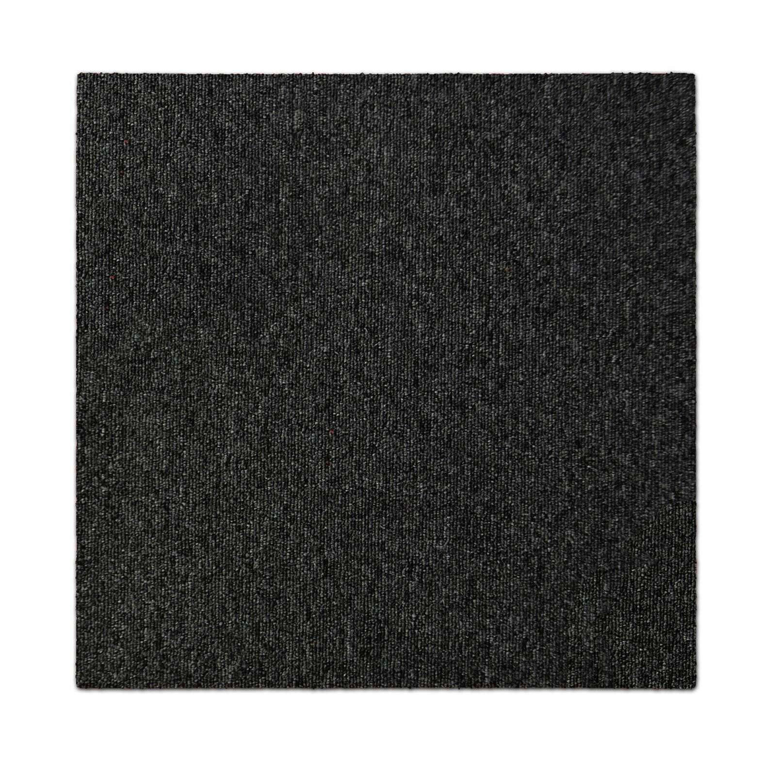 TEPPICHFLIESE - Dunkelgrau, Basics, Kunststoff/Textil (50/50cm) - Esposa