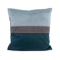 KISSENHÜLLE Pino 40/40 cm  - Petrol, Basics, Textil (40/40cm) - Novel
