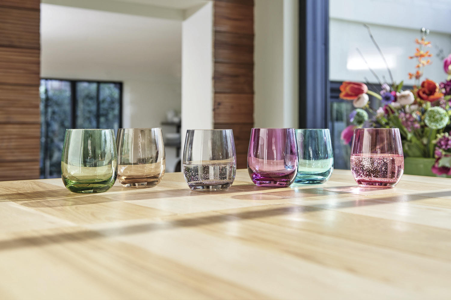 GLÄSERSET Sora 6-teilig - Multicolor, Basics, Glas (26,7/10,3/17,8cm) - Leonardo