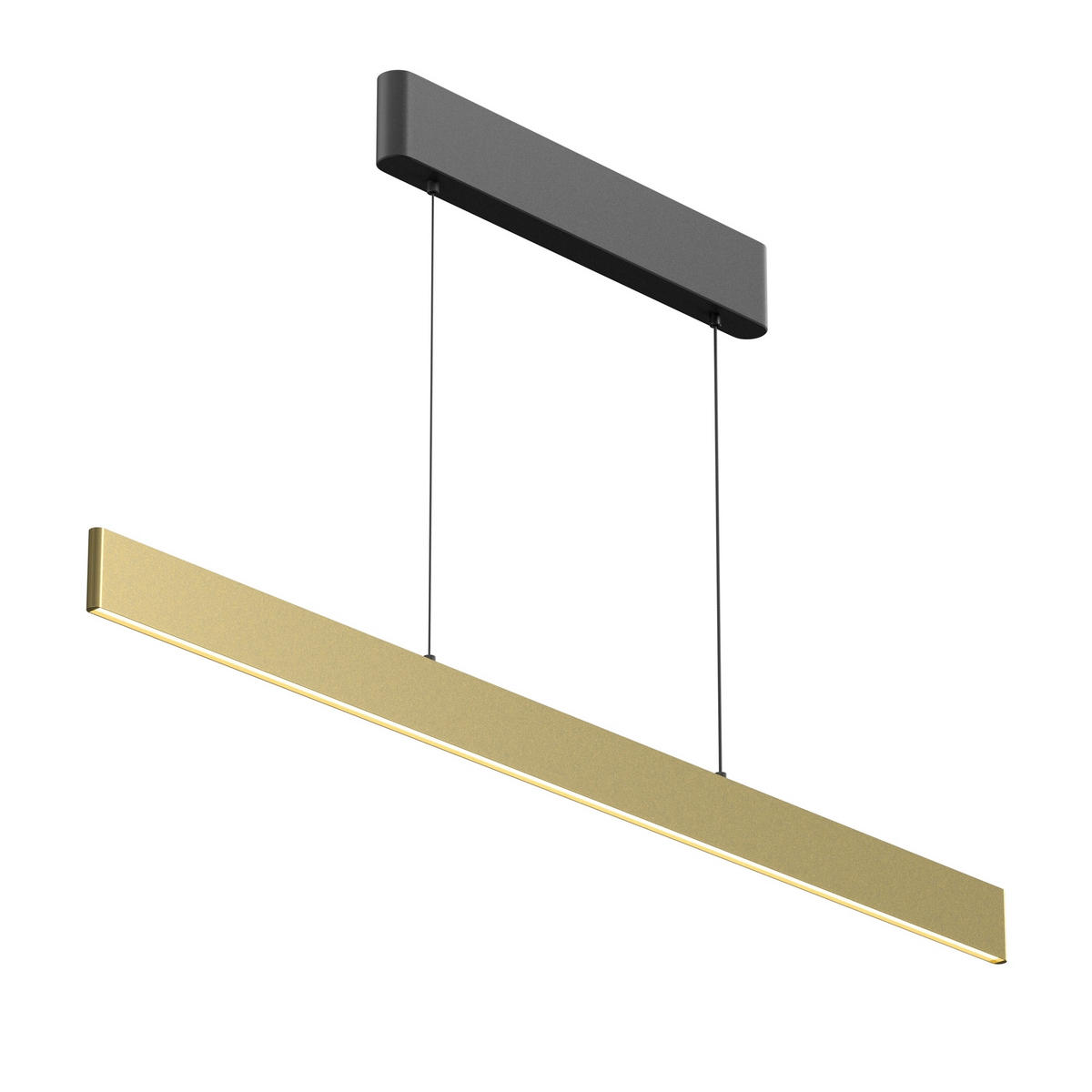PENDELLEUCHTE Ephoria 116/155.8/1.5 cm  - Messingfarben, Design, Metall (116/155.8/1.5cm) - MAYTONI