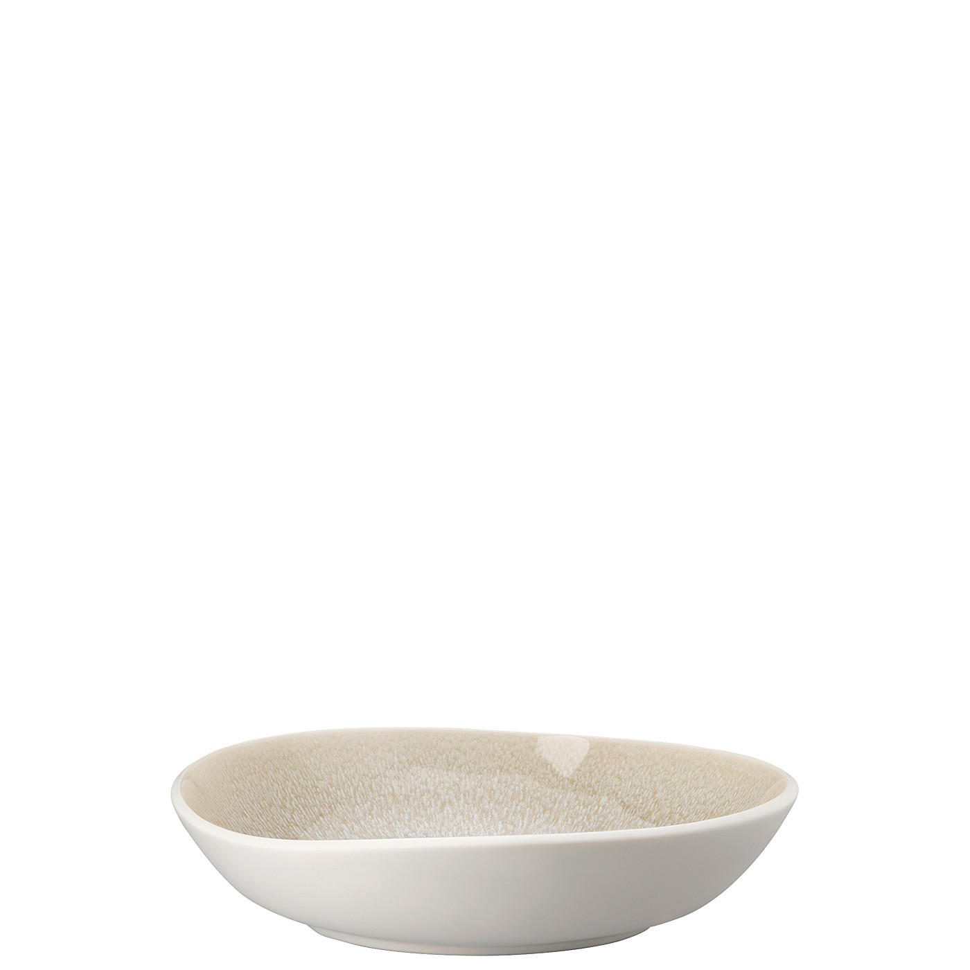 SUPPENTELLER Beige Steingut Junto Dune - Beige, LIFESTYLE, Keramik (22,5/21,5/5,2cm) - Rosenthal