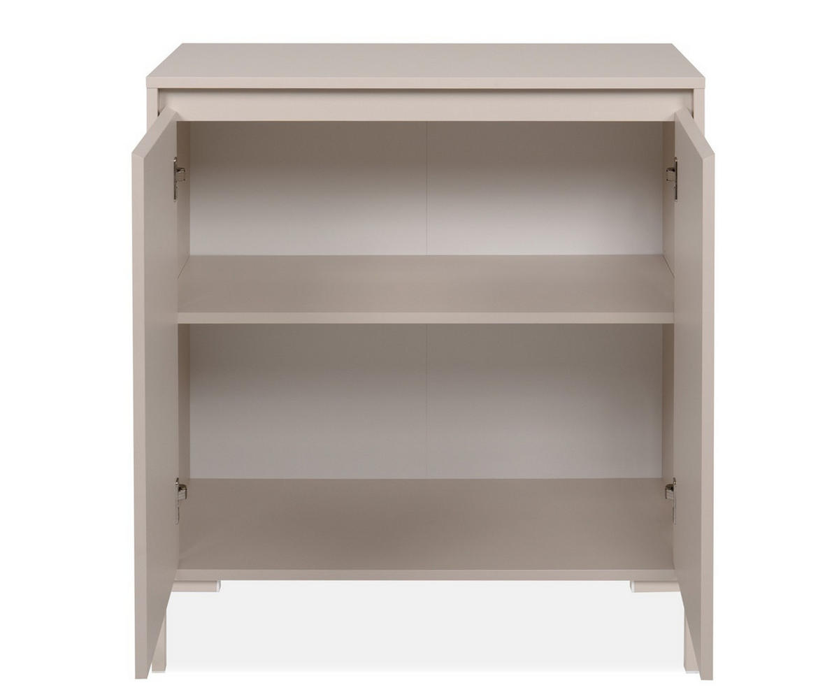 KOMMODE , 81/87/40 cm,  - Kaschmir, Design, Holzwerkstoff/Metall (81/87/40cm) - MID.YOU