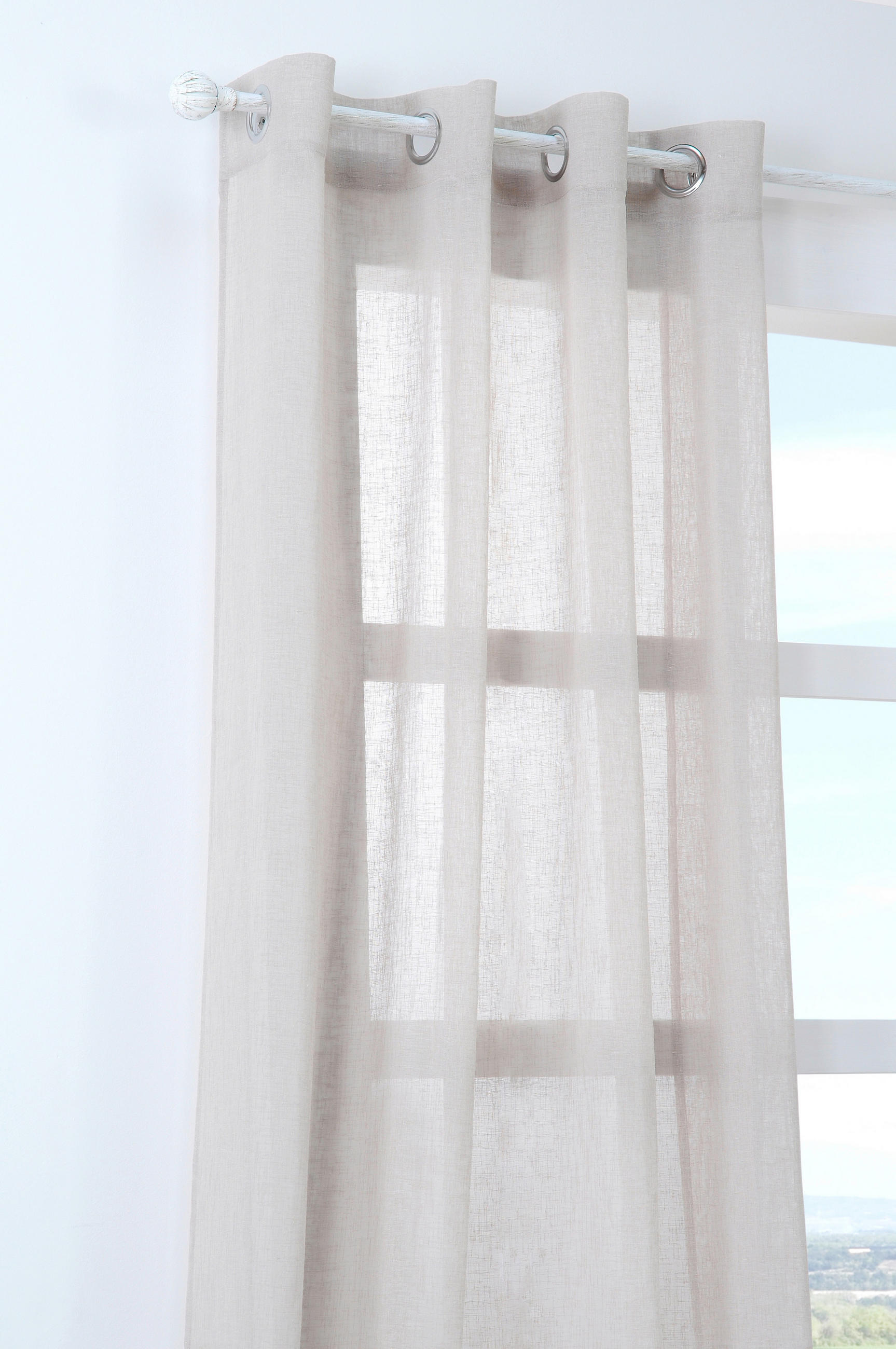 GOTOVA ZAVJESA bež   - bež, Basics, tekstil (140/260cm)