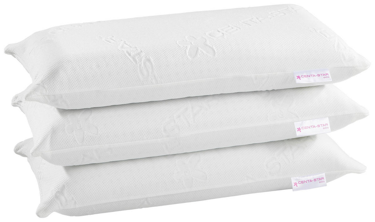 NACKENSTÜTZKISSEN  40/80 cm  - Weiß, Basics, Textil (40/80cm) - Centa-Star