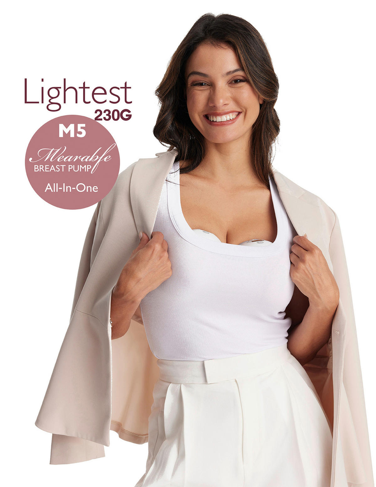 MILCHPUMPE  M6  - Basics (18,9/10,9/28,5cm) - Momcozy