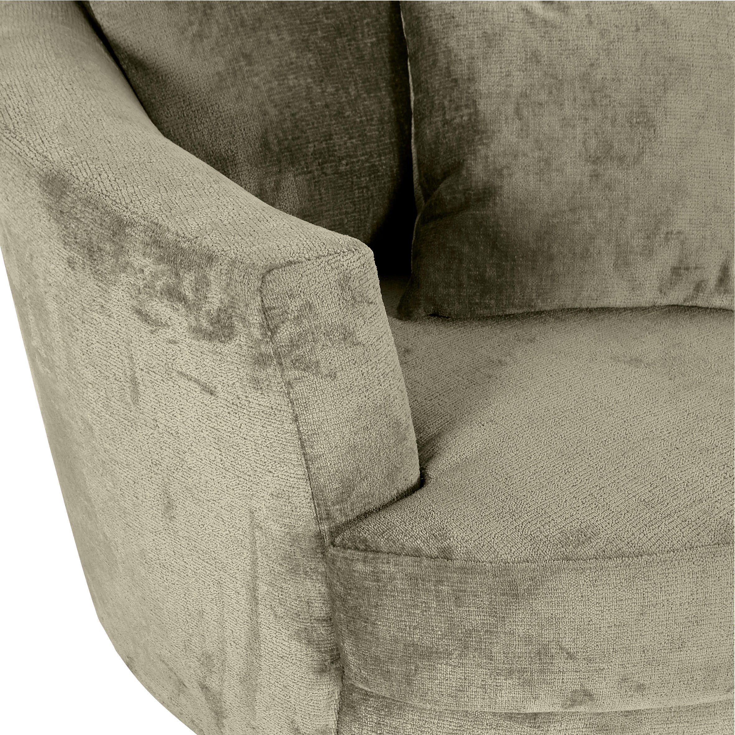 Thumbnail - Carryhome Sessel, Grün, Textil, Füllung: Polyester, Schaumstoffflocken,Polyester, Schaumstoffflocken, 115x72x115 cm, Sit...
