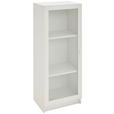 VITRINE  in Weiß  - Weiß, Basics, Glas/Holzwerkstoff (40/100/30cm) - Carryhome