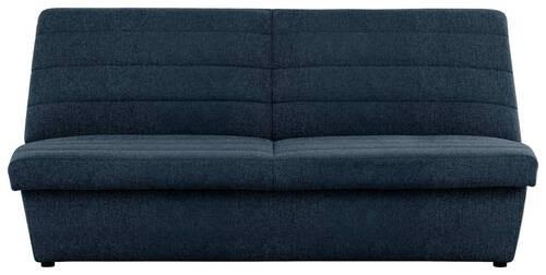 2-SITZER-SOFA in Webstoff Dunkelblau  - Schwarz/Dunkelblau, Design, Kunststoff/Textil (185/92/103cm) - LOOKS by W.Joop