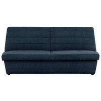 2-SITZER-SOFA Webstoff Dunkelblau  - Schwarz/Dunkelblau, Design, Kunststoff/Textil (185/92/103cm) - LOOKS by W.Joop