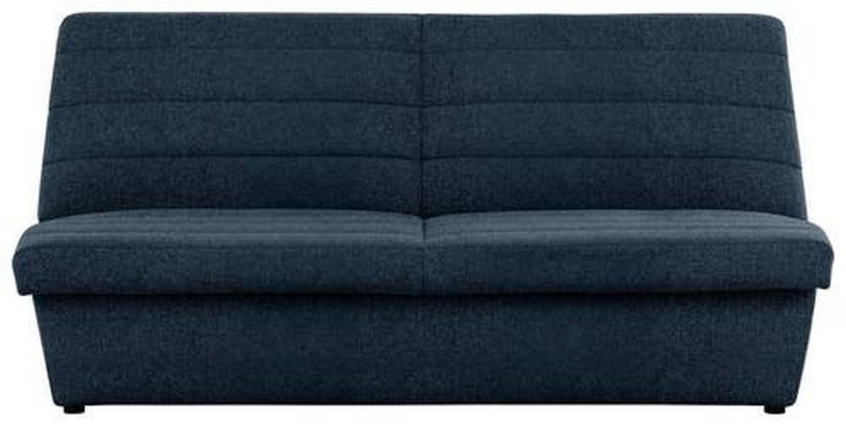 2-SITZER-SOFA Webstoff Dunkelblau  - Schwarz/Dunkelblau, Design, Kunststoff/Textil (185/92/103cm) - LOOKS by W.Joop