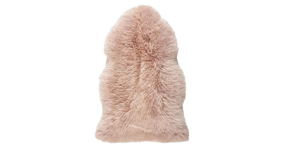 SCHAFFELL 60/90 cm Rosa Tierform  - Rosa, Natur, Fell (60/90cm) - Linea Natura