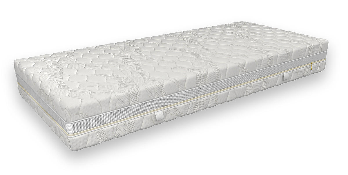 DUŠEK  90/200 cm     - bela, Moderno, tekstil (90/200cm) - Hespo