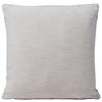 ZIERKISSEN  50/50 cm   - Hellgrau, Basics, Textil (50/50cm) - Novel