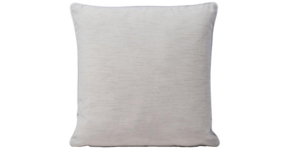 ZIERKISSEN  50/50 cm   - Hellgrau, Basics, Textil (50/50cm) - Novel