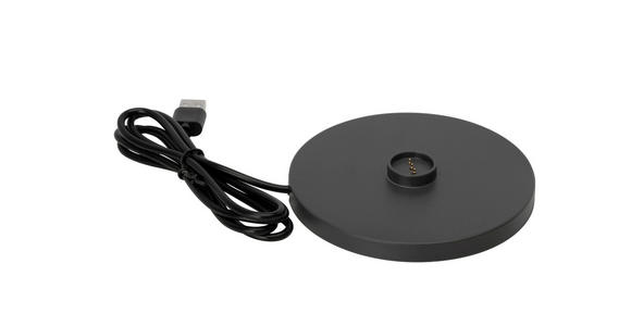 AKKU-TISCHLEUCHTE Denver 11/35 cm - Grau, KONVENTIONELL, Metall (11/35cm) - Novel