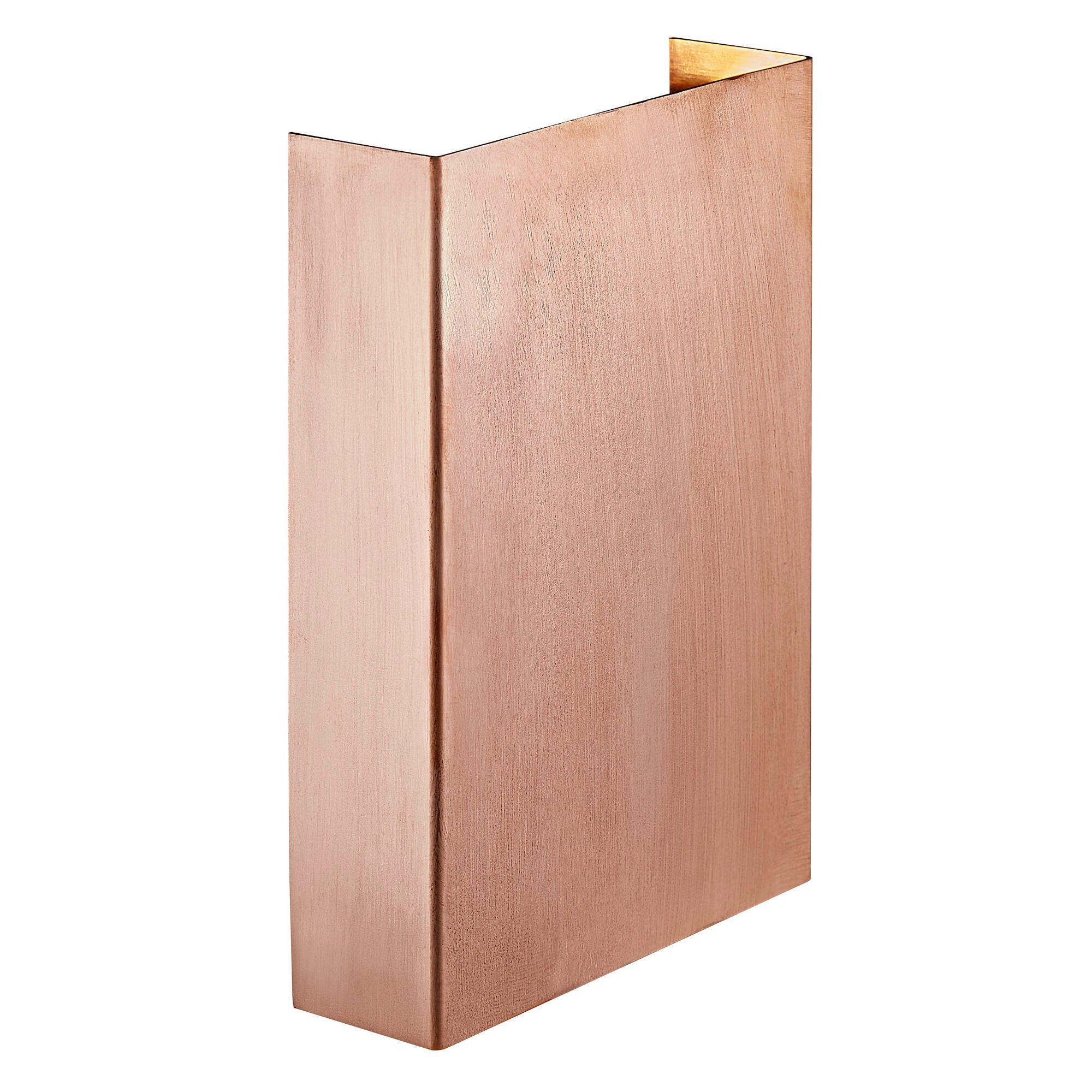 AUßENWANDLEUCHTE 14,8/21/4,5 cm   - Kupferfarben, KONVENTIONELL, Metall (14,8/21/4,5cm) - Nordlux