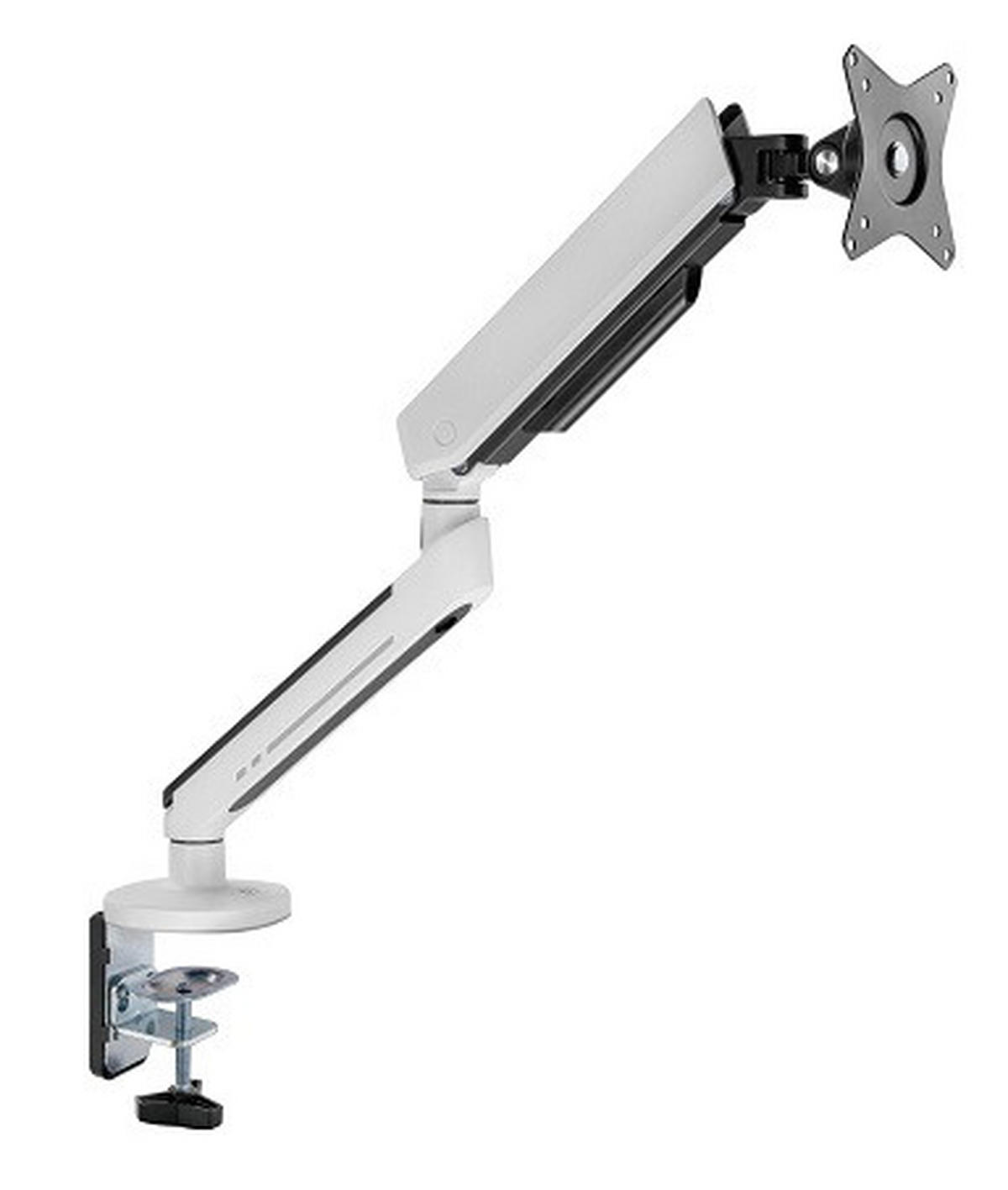 MONITOR-HALTERUNG Metall, Kunststoff Weiß  - Weiß, Design, Kunststoff/Metall (11,7/62,2/57,5cm) - Boxxx