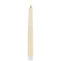 LED-LJUS 2,2/22 cm  - cremefärgad, Lifestyle, plast/paraffin (2,2/22cm) - Ambia Home