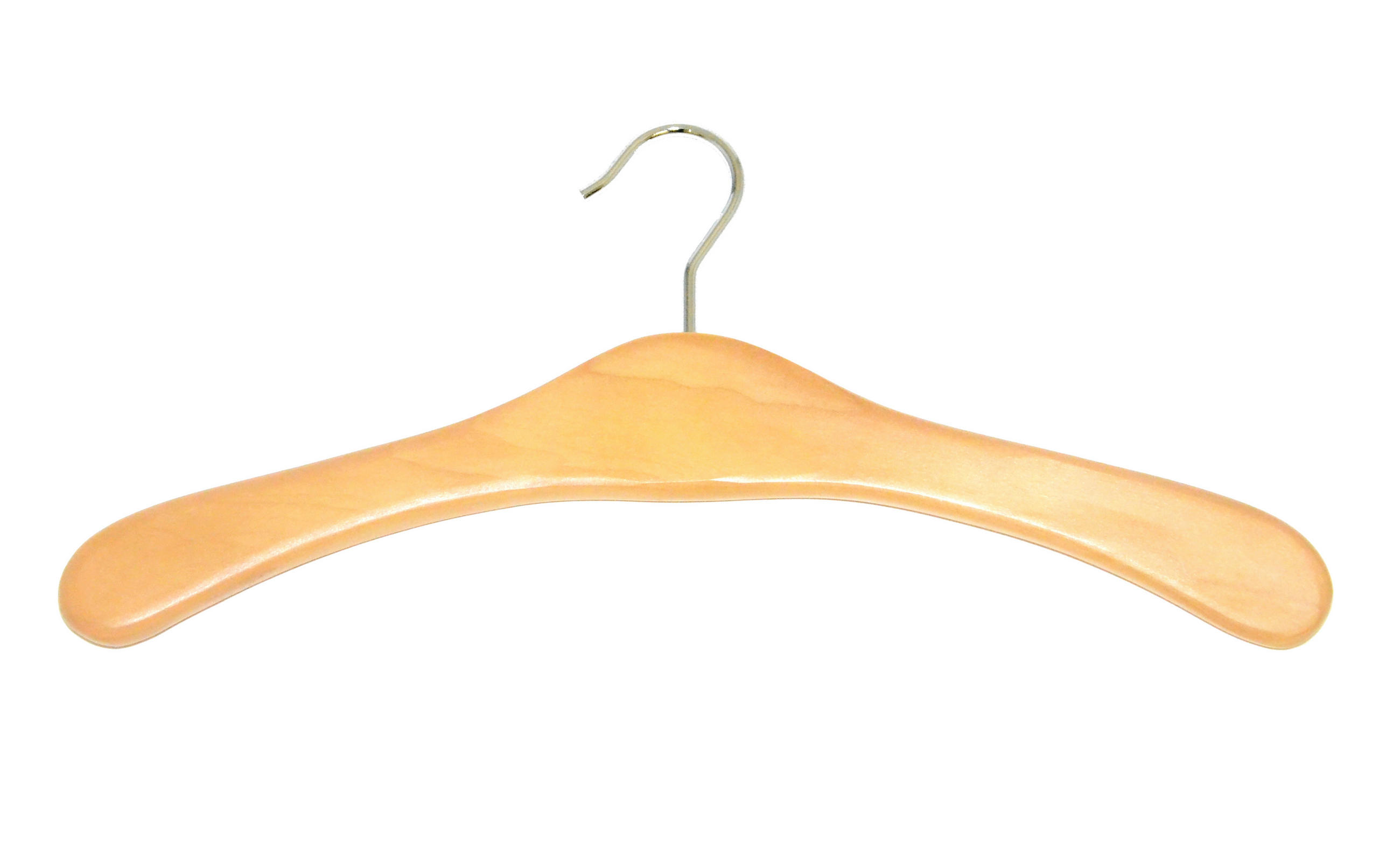 ŠATNÍ RAMÍNKO - přírodní barvy, Basics, dřevo (44cm)