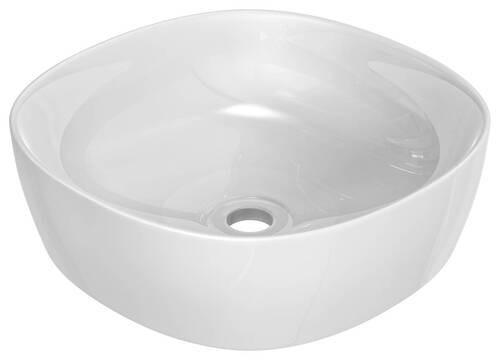WASCHBECKEN 44/13,5/44 cm  - Weiß, Basics, Keramik (44/13,5/44cm) - Schütte