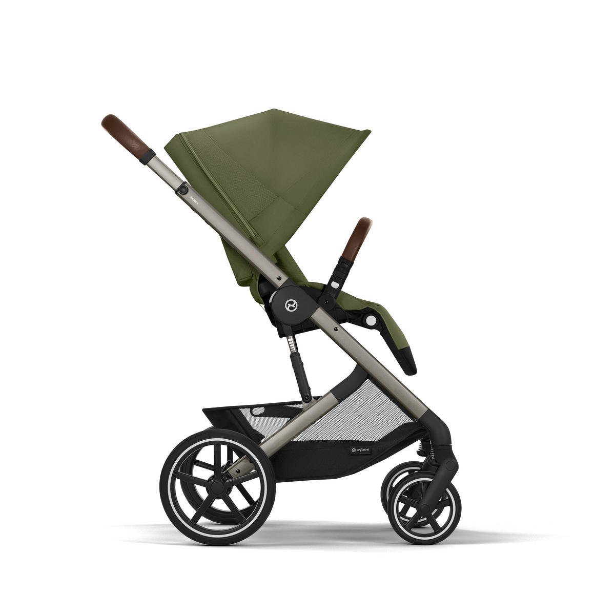 KINDERWAGEN Balios S Lux  - Taupe/Waldgrün, Basics, Textil/Metall (87/60/108cm) - cybex GOLD