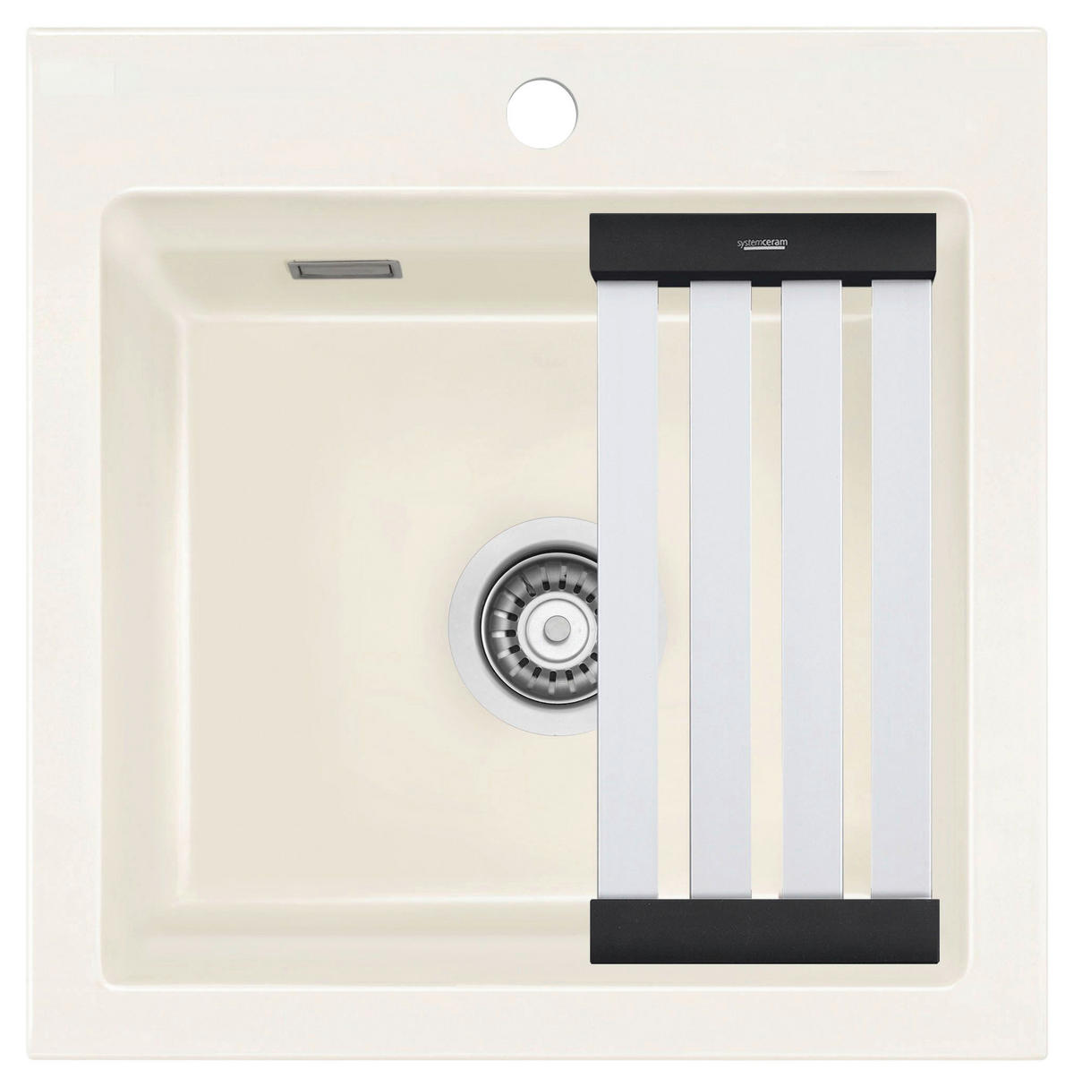 SPÜLE Kara 51 / 50030110  - Magnolie, Basics, Keramik (51/20/51cm) - Systemceram