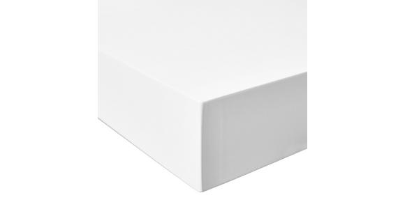 WANDBOARD Weiß  - Weiß, Basics, Holzwerkstoff (110/5/25cm) - Xora
