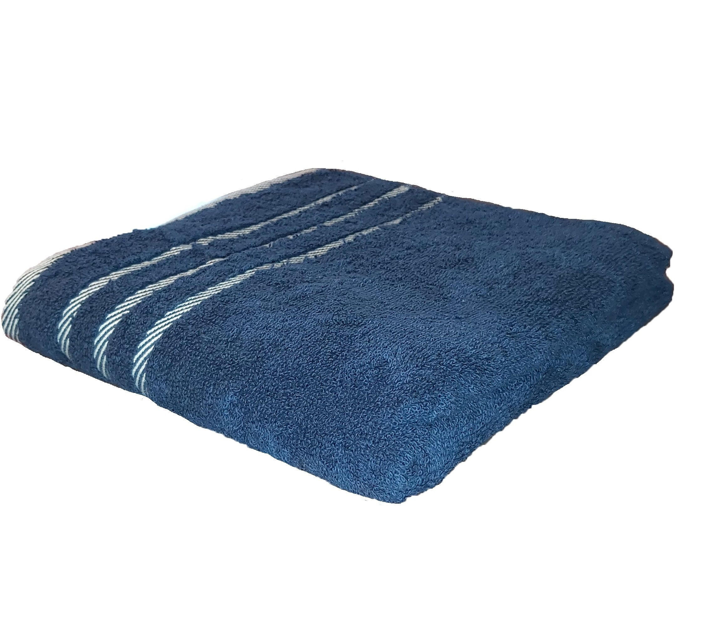 RUČNÍK, 50/90 cm, modrá - modrá, Basics, textil (50/90cm) - Esposa