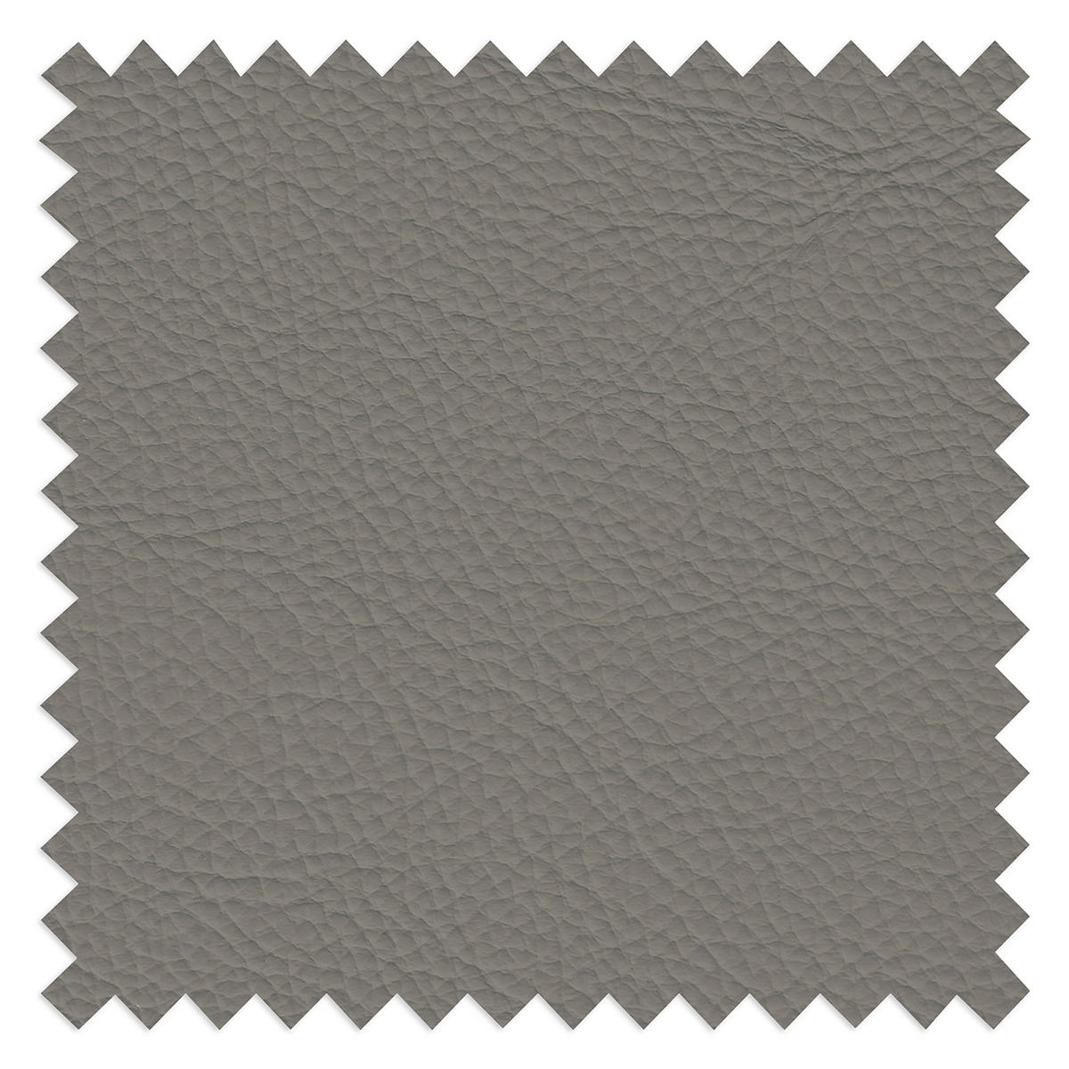 ECKSOFA Echtleder Grau  - Silberfarben/Grau, Design, Leder/Metall (228/283cm) - Livetastic