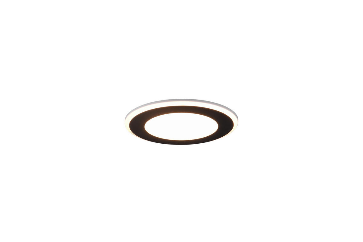 LED-EINBAUSPOT 14,8 cm  - Schwarz, Basics, Kunststoff (14,8cm) - Trio Leuchten
