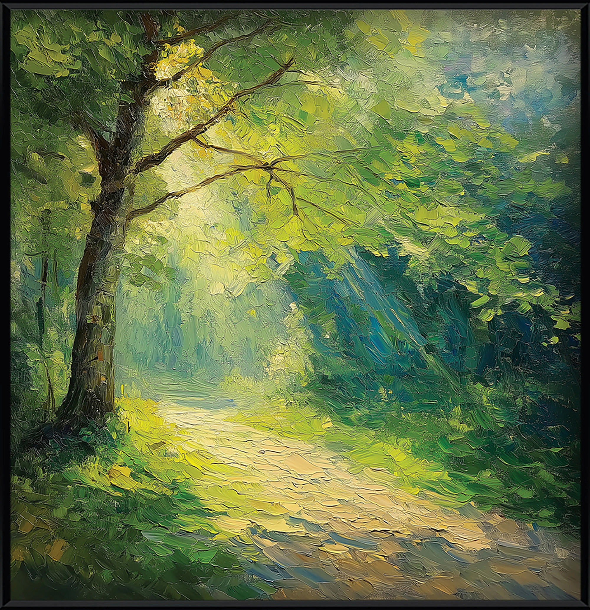 Euroart KOVOVÝ OBRAZ, krajina a příroda, 30/30/2 cm