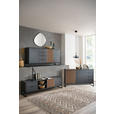 SIDEBOARD  in 177,1/85,4/40 cm  - Schwarz/Graphitfarben, MODERN, Holzwerkstoff/Metall (177,1/85,4/40cm) - Voleo